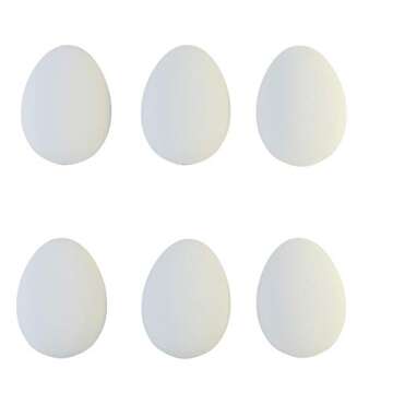 Dan&Darci Egg Squishy Painting Kit - Arts and Crafts for Girls and Boys - Kids Easter Art Activities - Craft Gift for Kids Ages 4 5 6 7 8 9 10 Year Old Girls - Paint 6 Slow Rising Squishies