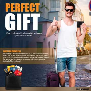 Decoy Wallet - Realistic Anti-Pickpocket Travel Solution