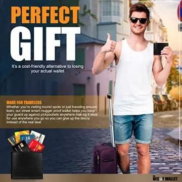 Decoy Wallet - Realistic Anti-Pickpocket Travel Solution