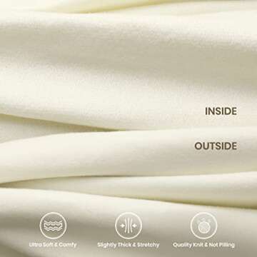 CRZ YOGA Women's Casual Sweat Shorts - 3.5'' Athletic Summer Comfy Cotton for Lounge Gym Jersey with Pockets White Apricot Medium