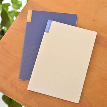 Hobonichi Techo Accessories Memo Pad Set for Cousin - Two Colors - Durable Tomoe River Paper