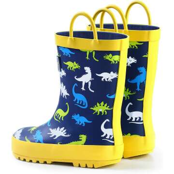 Meahyn Kids Rain Boots - Waterproof & Adorable Shoes