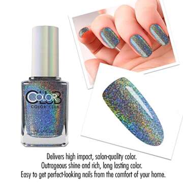 Color Club Holographic Nail Polish Beyond 0.05 Ounce