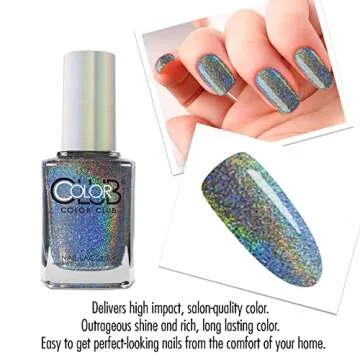 Color Club Holographic Nail Polish Beyond 0.05 Ounce