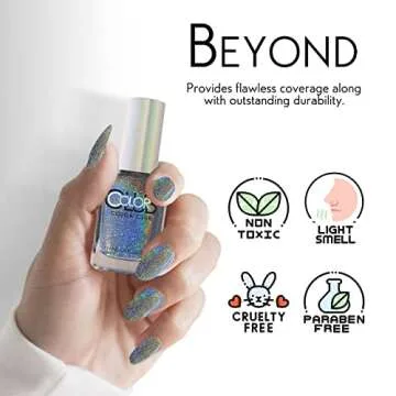 Color Club Holographic Nail Polish Beyond 0.05 Ounce