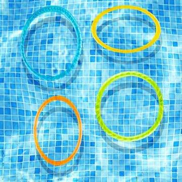 PREXTEX Pool Diving Toys, 24pcs - Kids Swimming Pool Toys, Toddler/Kids Pool Toys, Swim Toys, Pool Dive Toys - Pool Games for Kids - Dive Toys for Pool for Kids, Toddlers, Adults, Family, All Ages