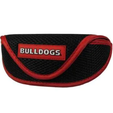 NCAA Georgia Bulldogs Sports Sunglasses Case, Black