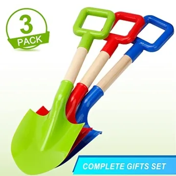 Kids' 16" Multi-Functional Beach Shovels Set for Fun