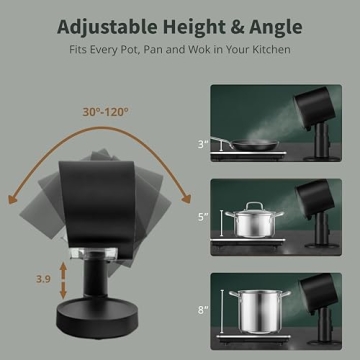 XAMATTS Portable Range Hood: Compact Kitchen Exhaust Fan