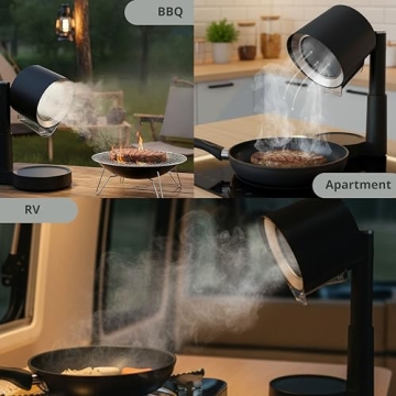 XAMATTS Portable Range Hood: Compact Kitchen Exhaust Fan