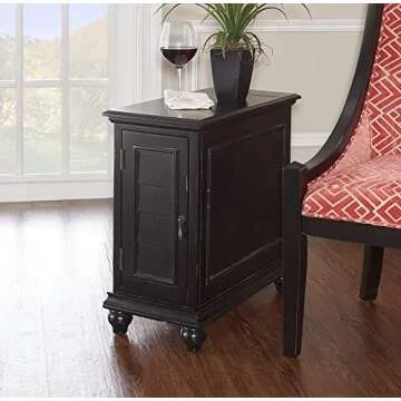 Powell Furniture Olsen Cream Shutter Cabinet: A Versatile Charging Solution