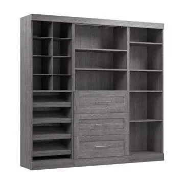 Bestar Closet Organizer 86 inch Modern Design for Any Space