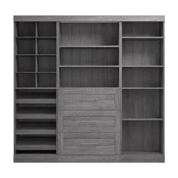 Bestar Closet Organizer 86 inch Modern Design for Any Space