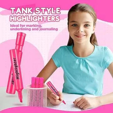 Qilery 30 Pack Bulk Highlighters for Home School Office