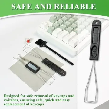 Forgynex Keycap Puller Set for Mechanical Keyboards - Clean & Customize