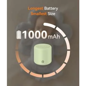 Dreamegg Sound Machine for Sleep Baby - Portable Sound Machine Baby Adults, 16 Soothing Sounds, Timer, Travel Mini White Noise Sound Machine for On-The-go Home Baby Shower Registry Gift, Green