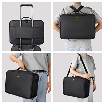 Professional Makeup Case - MONSTINA Large Capacity Organizer