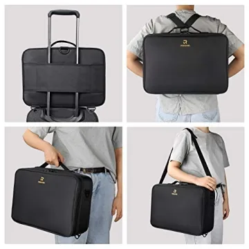 Professional Makeup Case - MONSTINA Large Capacity Organizer