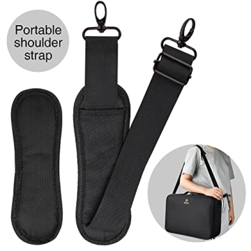 Professional Makeup Case - MONSTINA Large Capacity Organizer