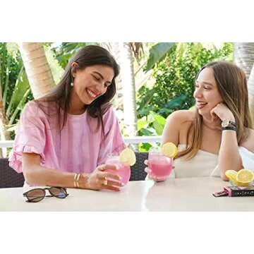 RSVP Skinnies Cocktail Mixers Variety Pack - Zero Sugar, Gluten Free and All Natural Mixers for Cocktails or Mocktails - Margarita, Cranberry, Mojito and Moscow Mule Drink Mixers (4 boxes/24 packets)