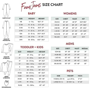 HonestBaby Holiday Pajamas - Family Matching Sets