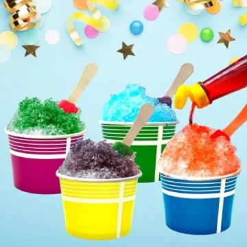 Shop 130 Piece Multi-Colored Snow Cone Kit for Fun