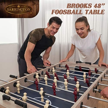 Barrington Brooks 48 Inch Foosball Table for Family Fun