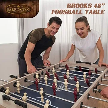 Barrington Brooks 48 Inch Foosball Table for Family Fun