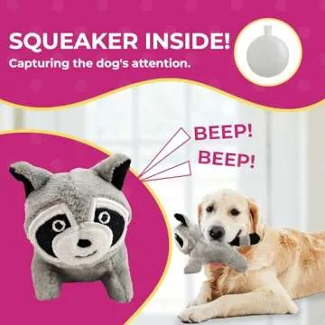 Glow Pups Raccoon Tree Hide and Seek Toy for Dogs