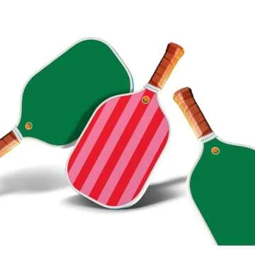 Tangerine Pickleball Paddle Cool Unique Designs Lightweight