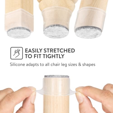Aneaseit Chair Leg Floor Protectors for Hardwood Floors