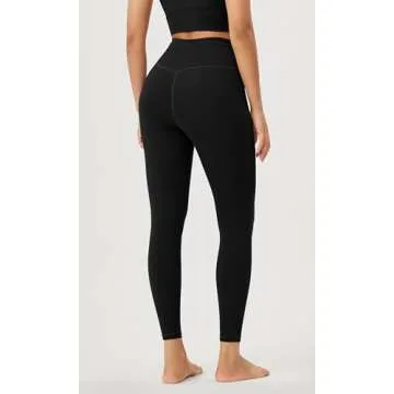 Comfortable Cross Waist 7/8 Yoga Leggings by ODODOS