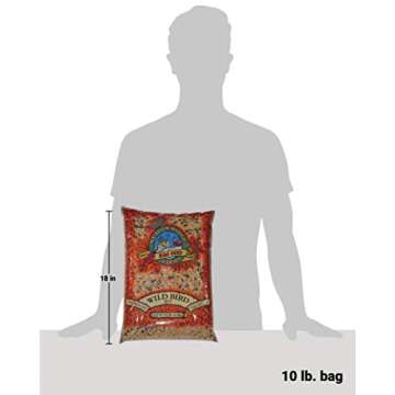 Meadow Ridge Farms Wild Bird Seed Mix - 10-Pound Fresh Blend