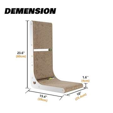 SMARTBEAN Cat Scratcher with Cat Toy Balls - Durable & Fun