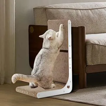 SMARTBEAN Cat Scratcher with Cat Toy Balls - Durable & Fun