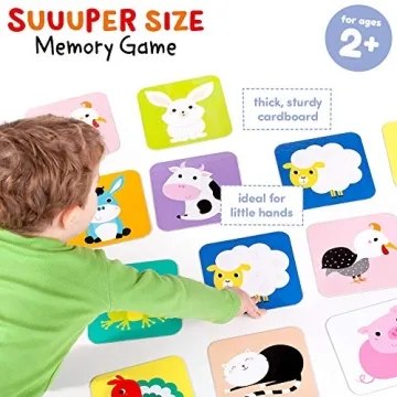 Banana Panda Extra-Large Memory Game for Toddlers and Kids