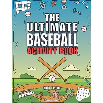 The Ultimate Baseball Activity Book: Fun Puzzles, Trivia, and Activities!