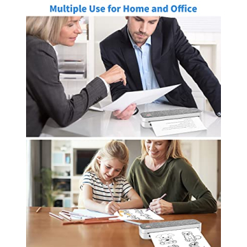 JADENS Portable Printer - Inkless, Compact & Wireless