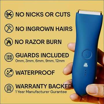 MERIDIAN Body Hair Trimmer - Effortless Grooming for All