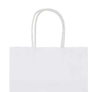 Durable Bagmad Kraft Paper Bags for Gifts and Shopping