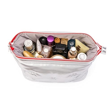 VLOVSO Large Waterproof Cosmetic Bag for Travel and Storage