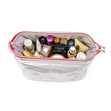 VLOVSO Large Waterproof Cosmetic Bag for Travel and Storage