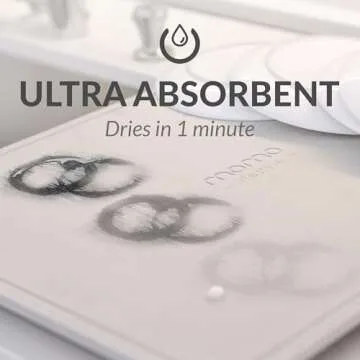 Momo Lifestyle DryPad Ultra-Absorbent Stone Dish Mat