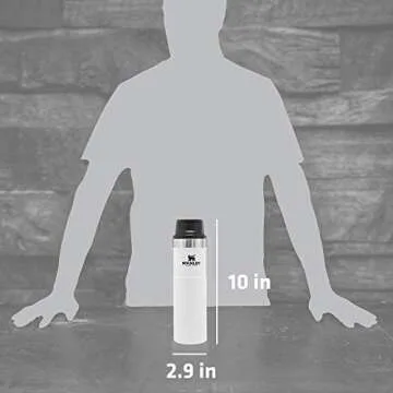 Stanley Classic Trigger Action Travel Mug 20 oz Leak Proof