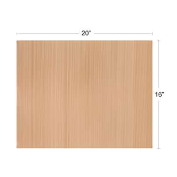 Yesker Teflon Sheet - 3 Pack 16" x 20" Heat Press Transfer Sheets - Non-Stick & Durable