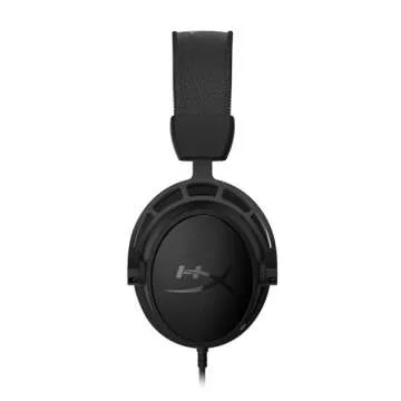 HyperX Cloud Alpha S - PC Gaming Headset, 7.1 Surround Sound, Adjustable Bass, Dual Chamber Drivers, Chat Mixer, Breathable Leatherette, Memory Foam, and Noise Cancelling Microphone – Blackout