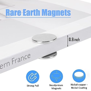 Realth Neodymium Magnets - Strong 0.79 Inch Rare Earth Disks