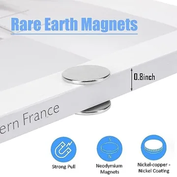 Realth Neodymium Magnets - Strong 0.79 Inch Rare Earth Disks