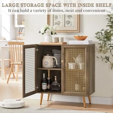 Elegant EDYO LIVING Buffet Cabinet for Stylish Storage