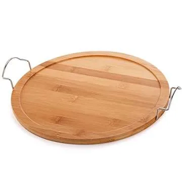 ZENFUN Divided Serving Bowls with Bamboo Tray for Entertaining